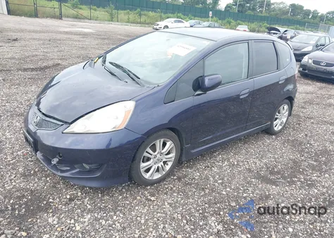 2009 Honda Fit Sport from USA, damaged, VIN JHMGE88429S030459